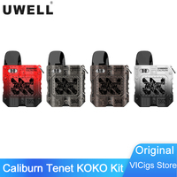 Clearance！Original Uwell Caliburn Tenet KOKO Pod Kit 950mAh Battery 2ML G2 Cartridge & 0.8ohm G Coil Electronic Cigarette Vape