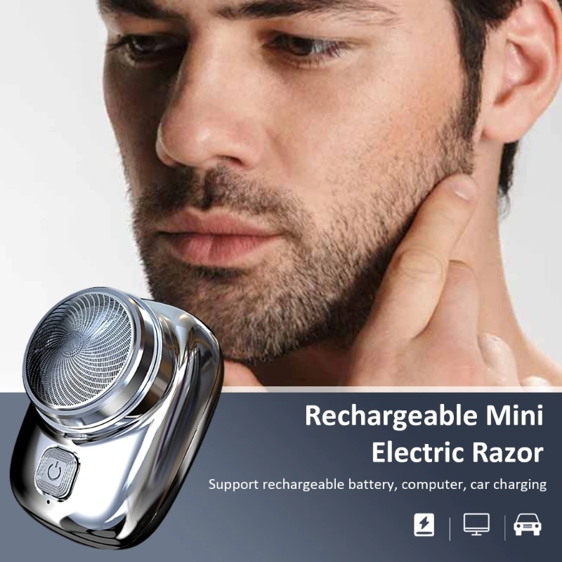 Electric Beard Razro、コードレスフェイスシェービングヒゲトリマー電子 Razro ギフト