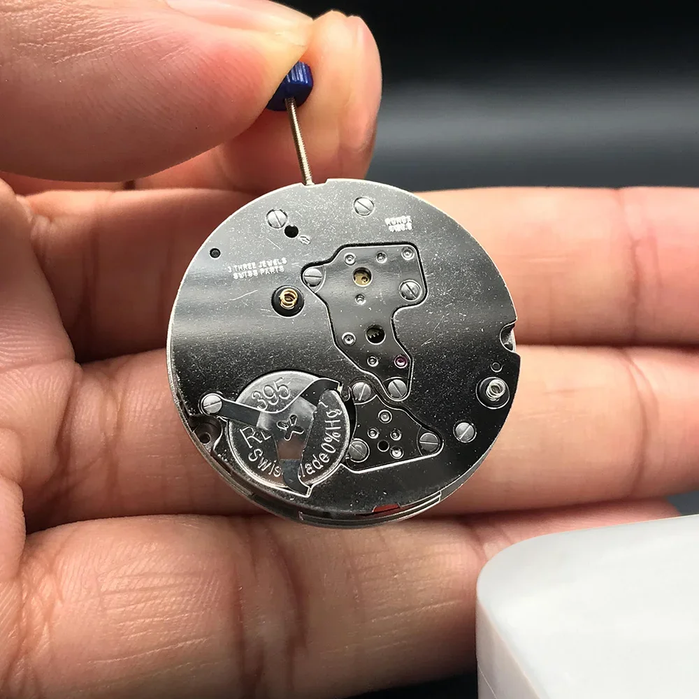 4120B นาฬิกาควอทซ์ Ronda อะไหล่แท้3ชิ้นพร้อมแบตเตอรี่ภายในมาตรฐานเปลี่ยน4120.B Movt