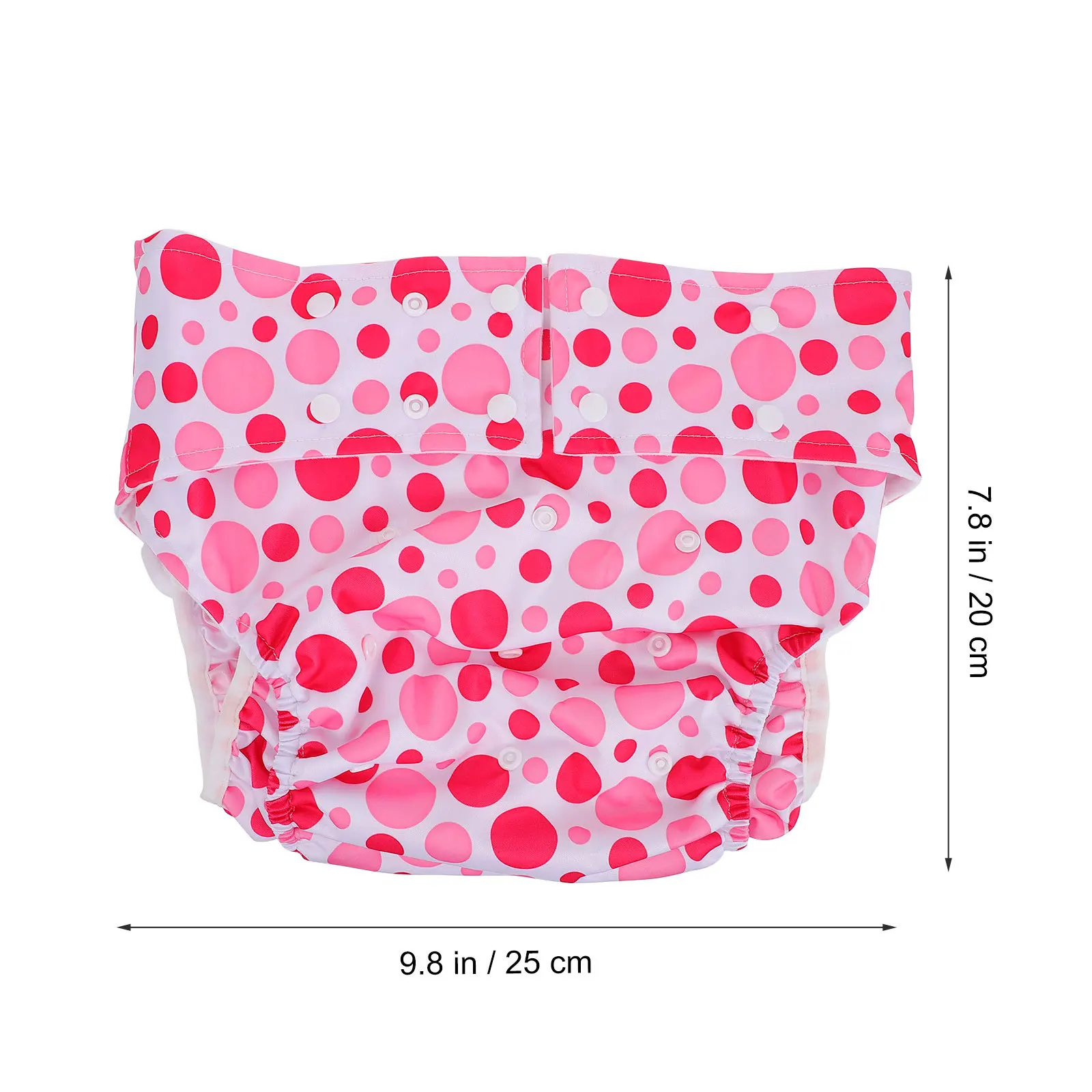 1 قطعة حفاضات الكبار قابل للتعديل قابلة لإعادة الاستخدام السراويل الصحية ليلة الليل الثقيلة الامتصاص مانعة للتسرب مقاوم للماء تنفس قابل للغسل #5