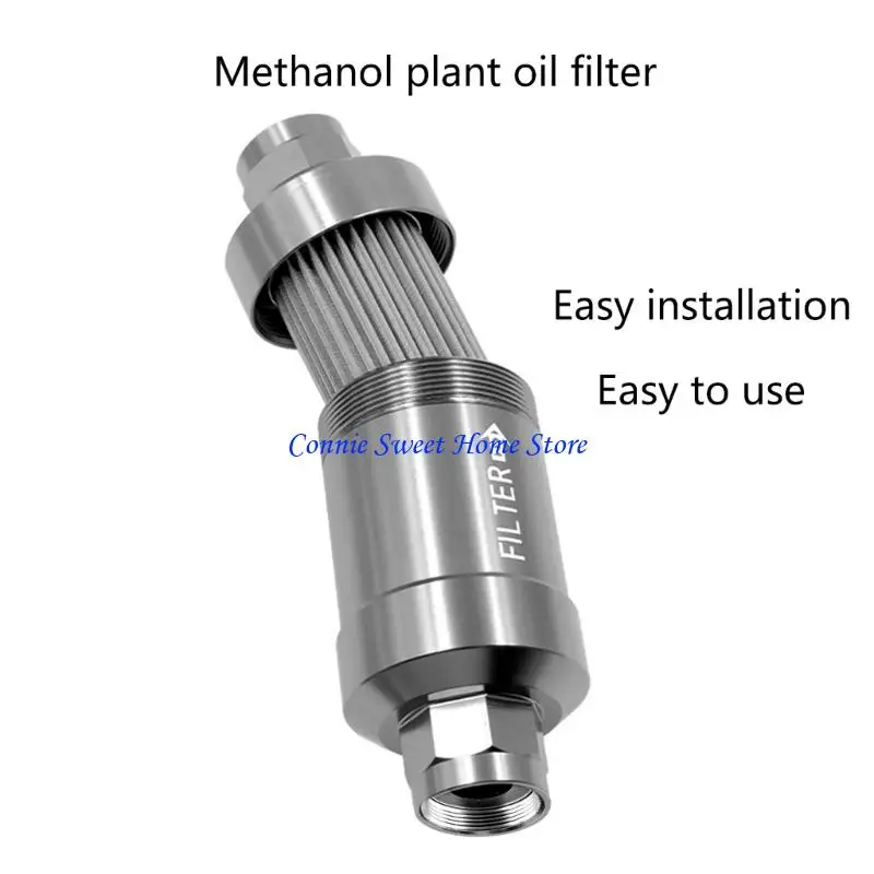 LXAF Quickly Install Aluminum Alloys Filter For Vegetable Oil And Methanol Fuels Systems Interfaces Easyly Cleaning