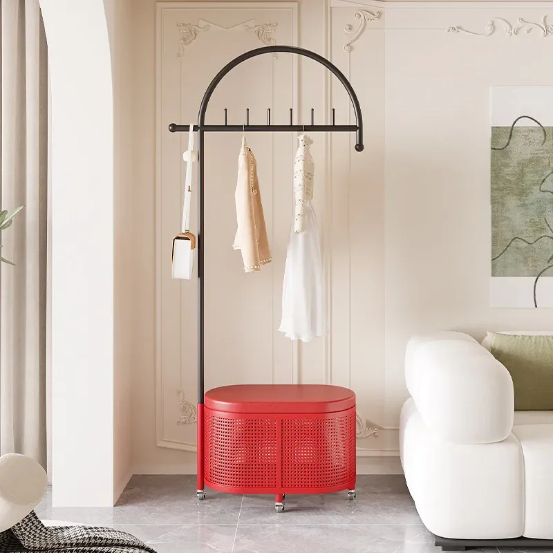 Balcony Creative Coat Rack Elegant Hotel Shipping Organizer Mobile Coat Rack House Recibidor Para Entrada Hallway Furniture