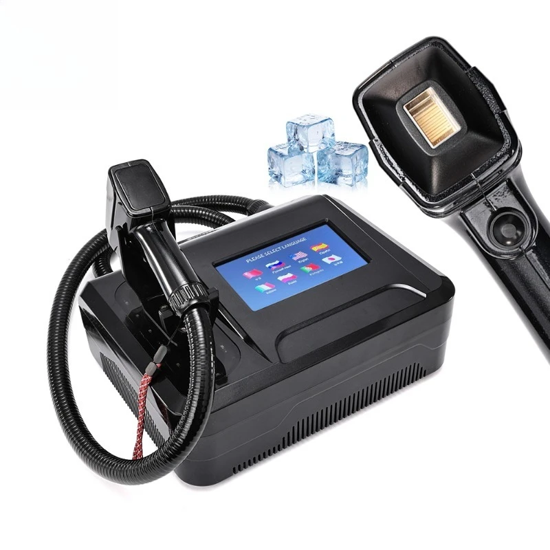 

Professional Handheld Small Diode Cooling Hair Removal Machine for Home Use or Salon