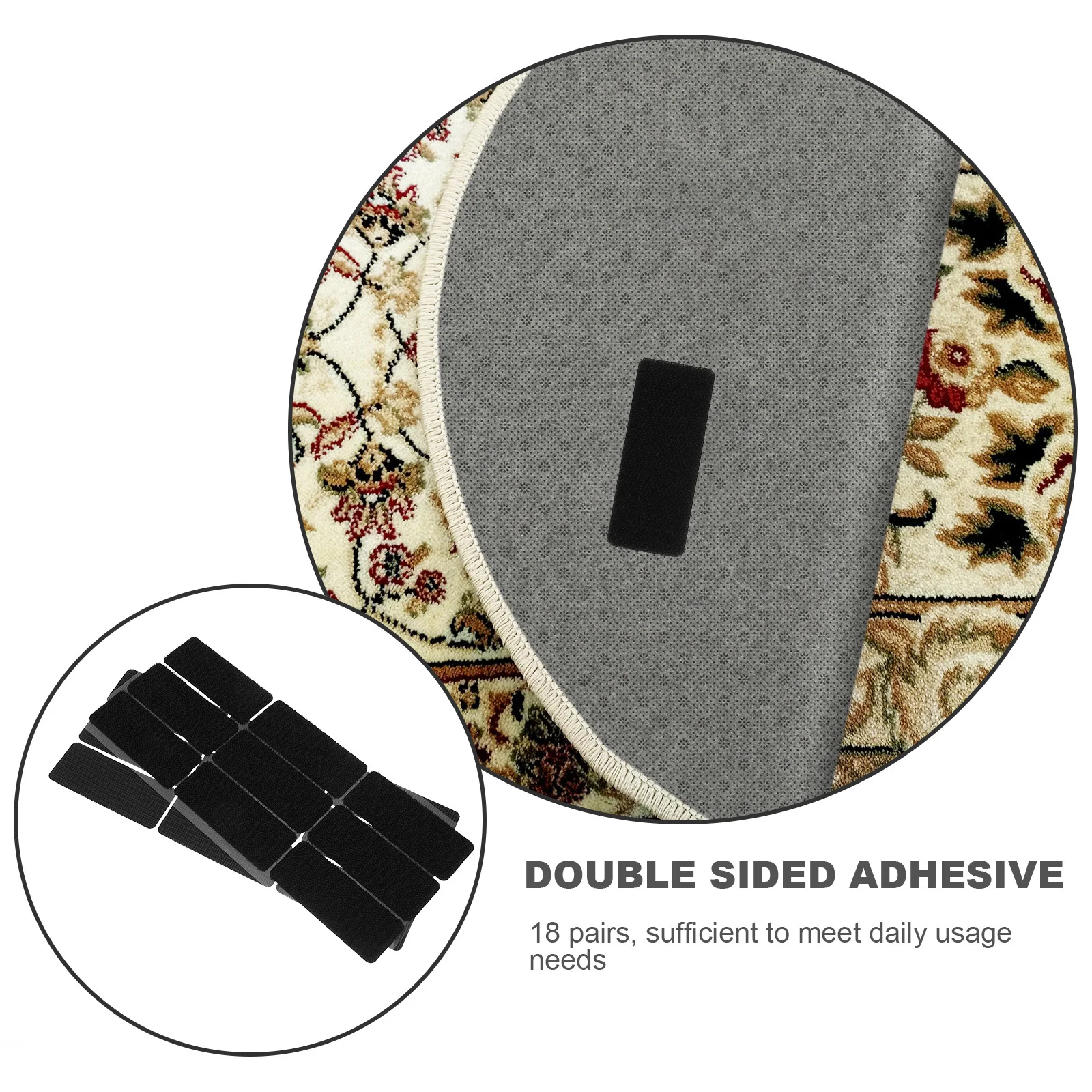 

Car Mat Fixing Grippers Anti-Slip Stickers Floor Mat Retention Holders Car Carpet Fastener Auto Interior Accessories