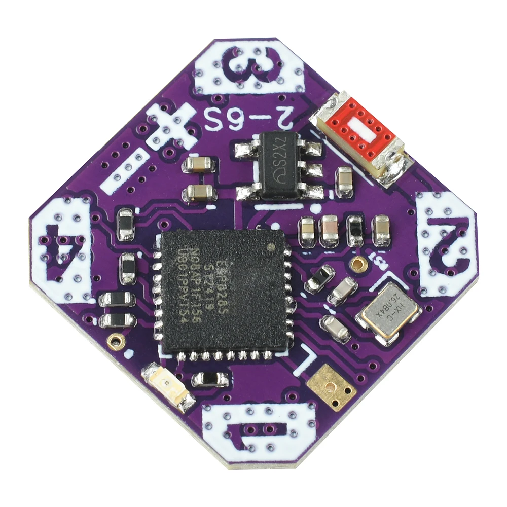 2-6S Mini LED Control Module 4-Channel WiFi RGB Strip Driver for FPV Drone Lighting Ultra-Compact Design
