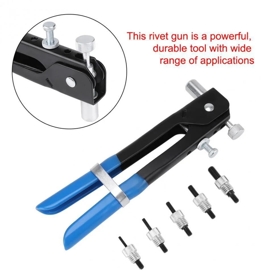 Handheld Manual Rivet Gun 86 Pcs Aluminum Alloy M3-M8 Rivet Nut Gun Tool Kit view 4