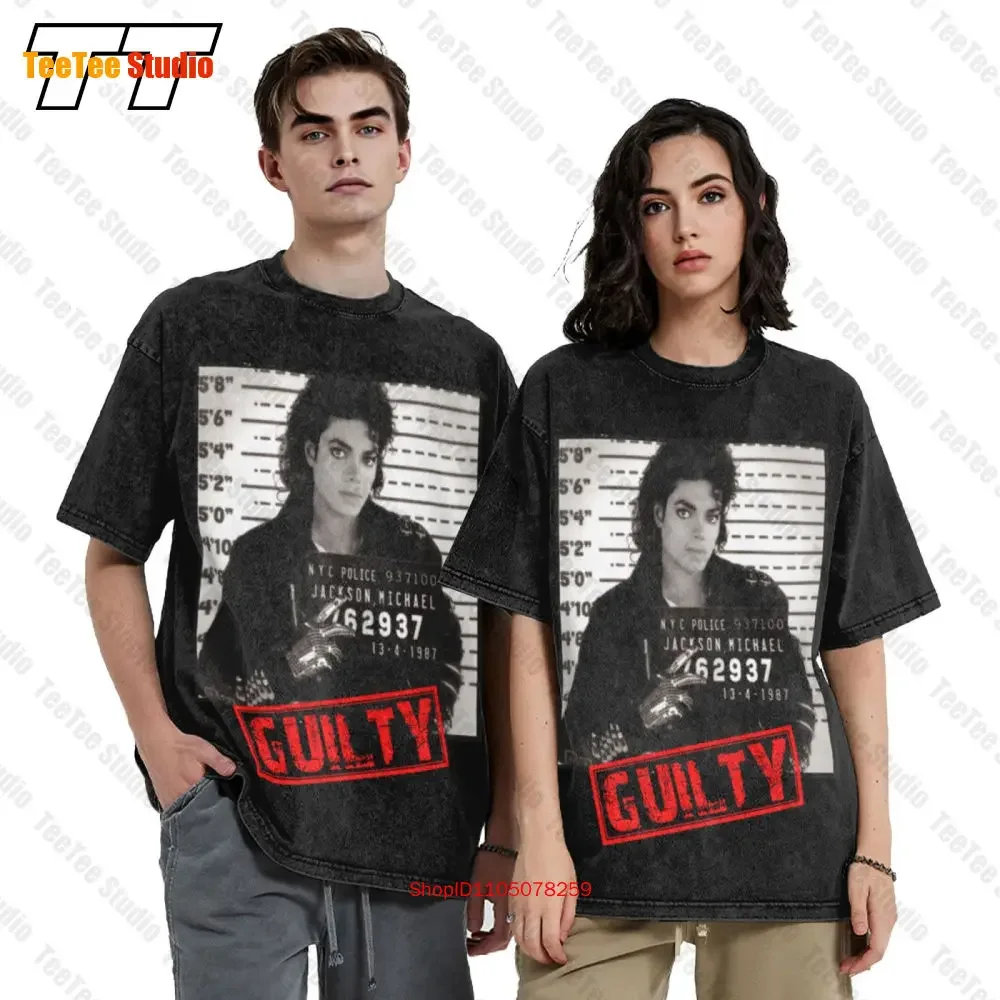 Leaving Neverland Guilty Micheal Jackson Vintage Oversized T-Shirt VVOI