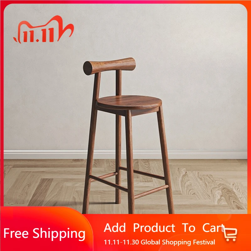 

Ergonomic Ultralight Bar Stools Living Room Luxury American Vanity Ancient Bar Stools Industrial Bedrooms Muebles Furniture