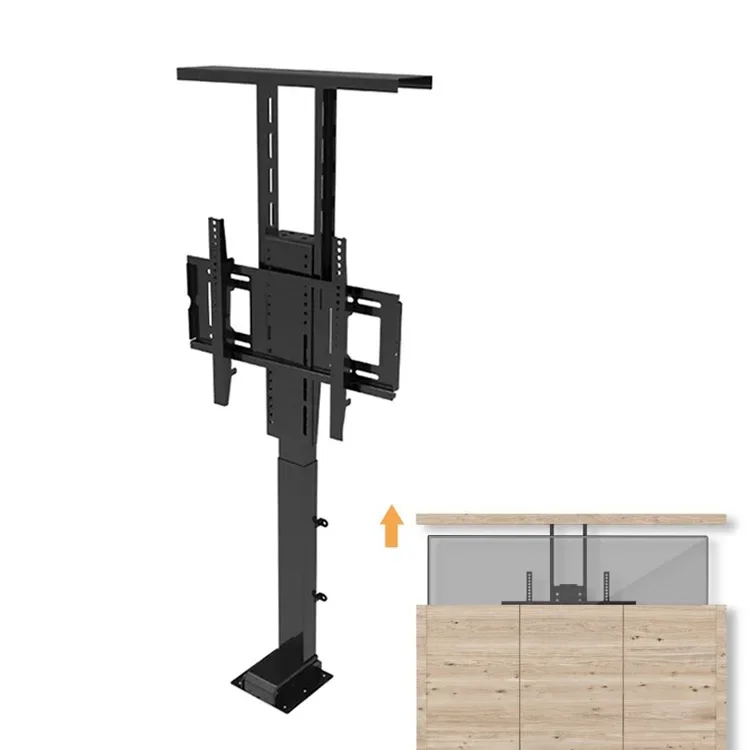 Adjustable Tv Stand High Quality Under Bed To Lift Motorized Automatic Living Room Electric To Lift Design Below 70