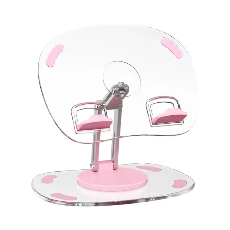 Hands Free Tablet Stand For Bed Kitchen Sofa 360 Rotating Foldable Adjustable Desktop Holder For Watching Videos Phone Tablet