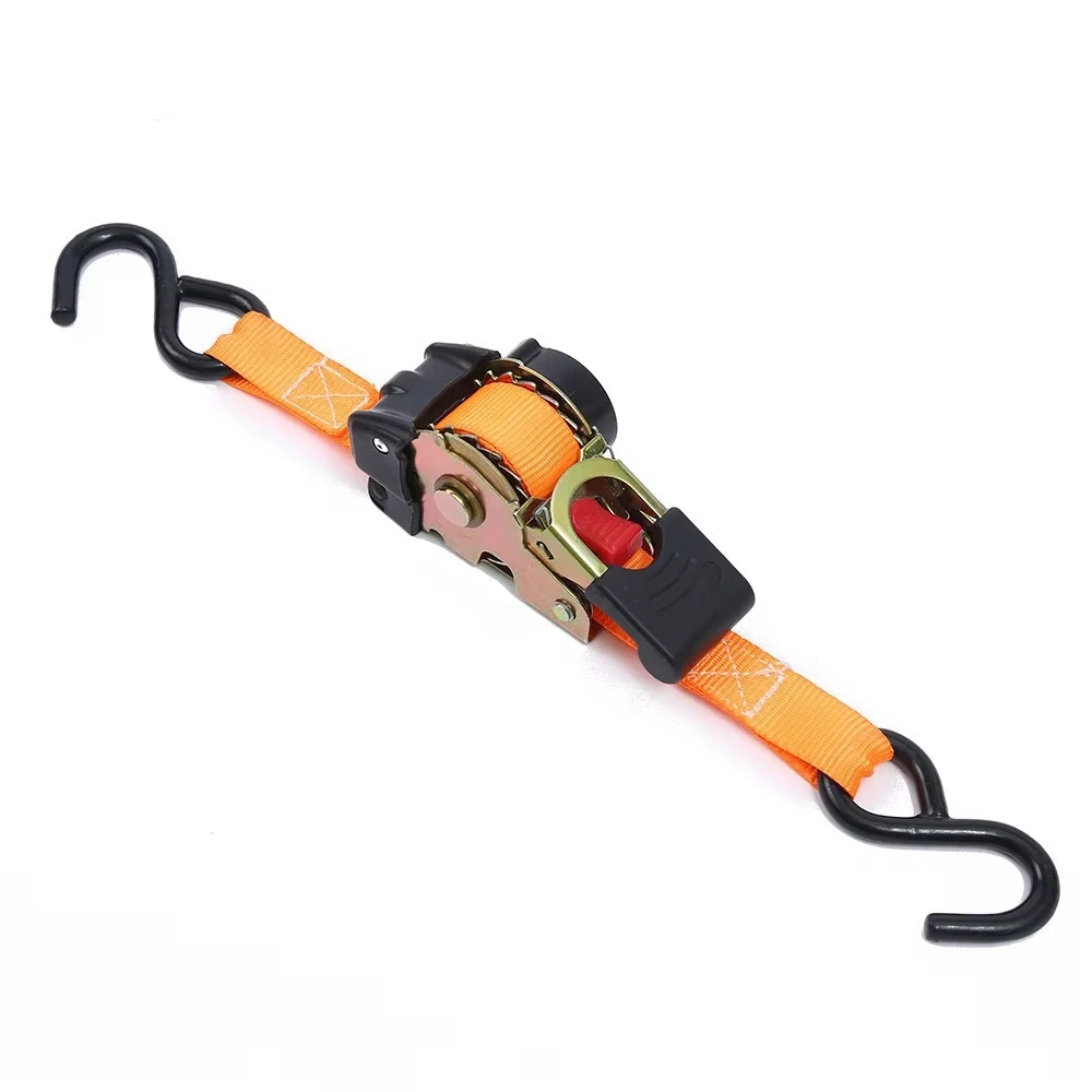 Ratchet Straps,Luggage Securing Tensioner Tension Rope Tie down Strap Strong Ratchet Belt Ratchet Tensioner Belt for Car image 6