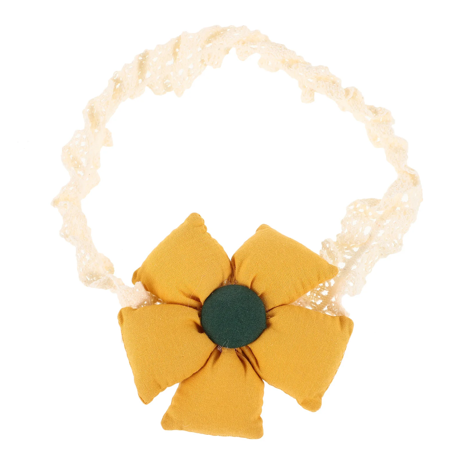 

Flower Headband For Baby Girls Newborns Soft Elastic Floral Hair Band Sunflower Daisy Design Infant Headwear Birthday Party