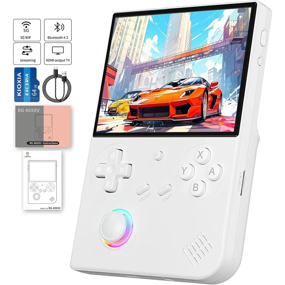 

RG40XX V Handheld Game Consoles RG40XXV Retro Game Console Built-in 64G TF Card Preloaded Games 5000+