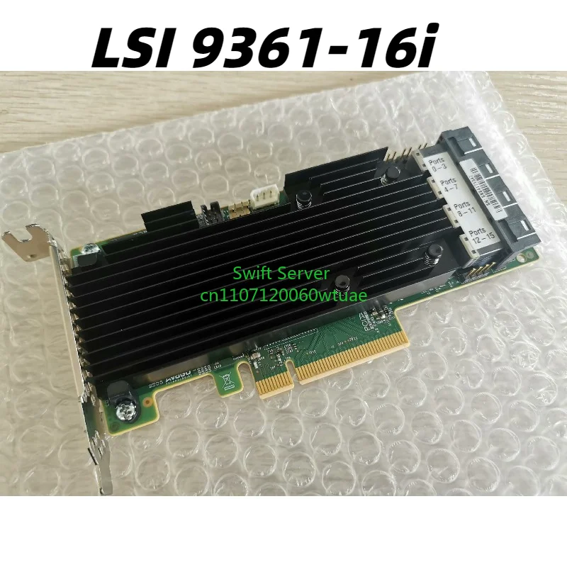Original LSI 9361 16i MegaRAID 12Gb s 2GB Cache SAS Internal RAID Controller Card Disk Array Card