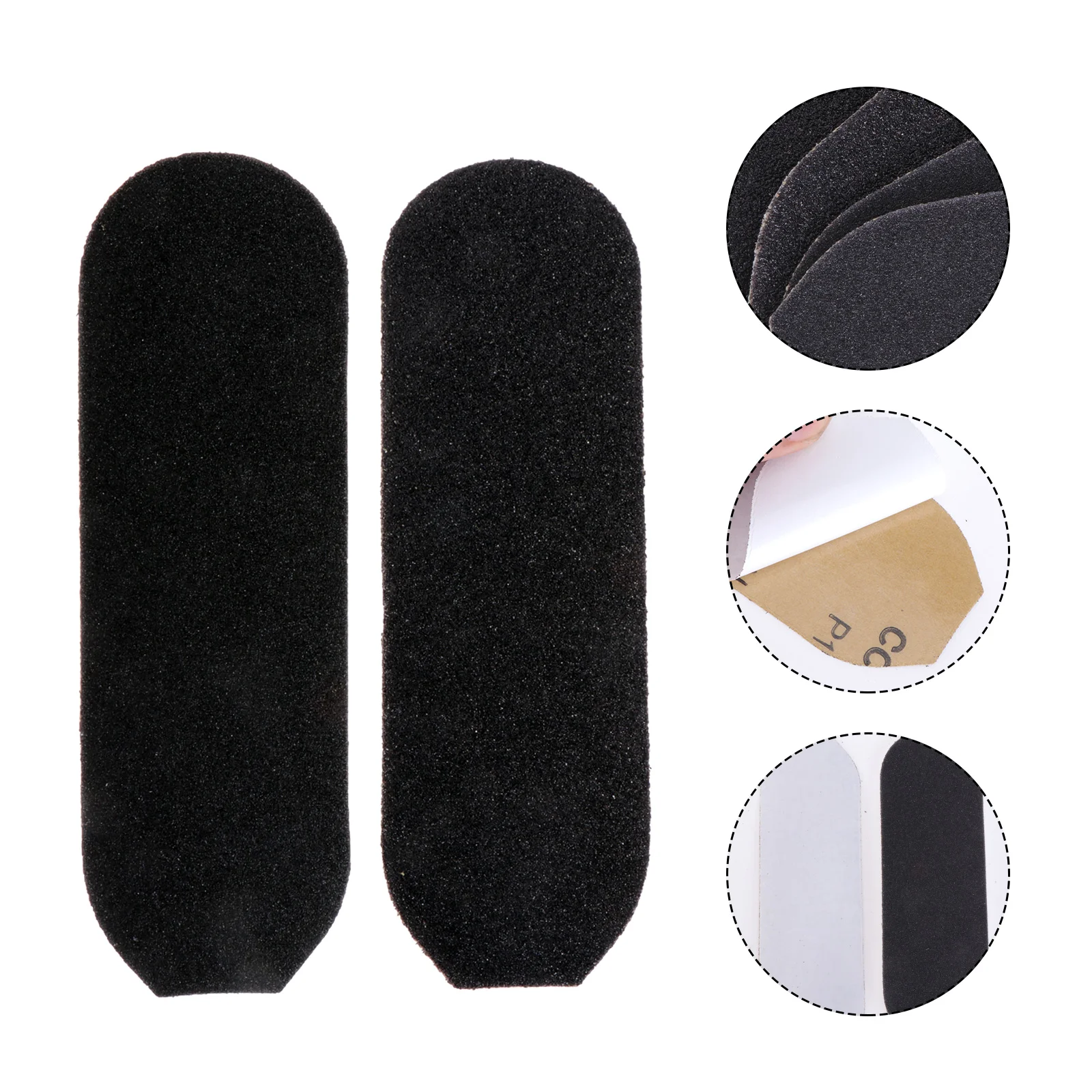 

60 Pcs Nail Kits Callus Remover Sanding Discs Sticker Foot Care Sandpaper Repalcement Baby