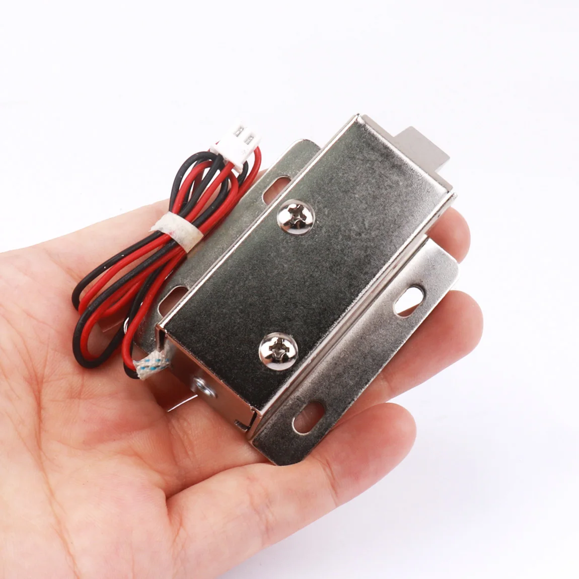 

1/2/4pcs Solenoid Valve Tongue Lock 12V 0.83A Electronic Lock Door Lock Solenoid Small Solenoid Magnetic Lock