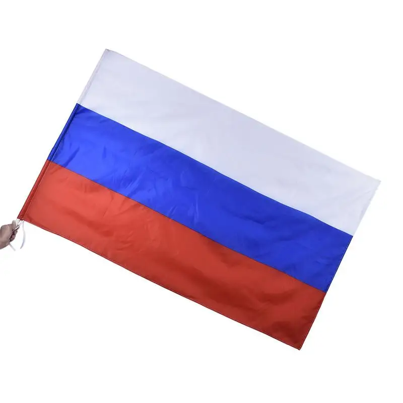 Bandera de Rusia superpolivinílica para exteriores, Bandera de País, regalos de Navidad, 90x150cm, blanco, azul, rojo, Rusia, Rusia