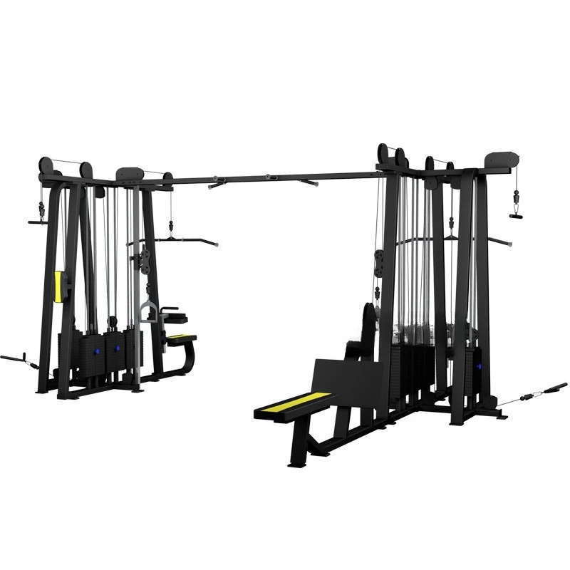 Gym Commercial Eight-person Station Eight-person Station Comprehensive Training Equipment Multifunctional Fitness Equipment