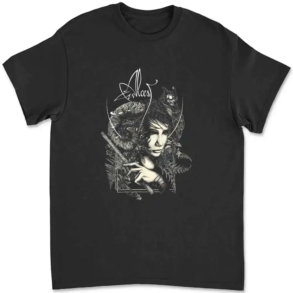 Alcest Faun Camiseta Oficial Amesouers Les Discrets Katatonia J8JH