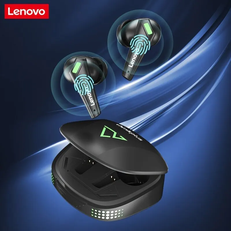 Lenovo XT85II Wireless Game Earphones with Microphones, Touch Control HiFi Stereo Sound