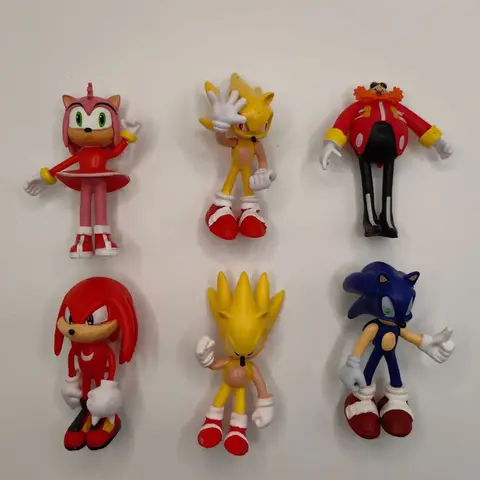 The Latest Arrival Sonic Game Action Figure Hedgehog Supersonic Mouse Junior Joint Doll Ornament Gift Popular Student Child Gift
