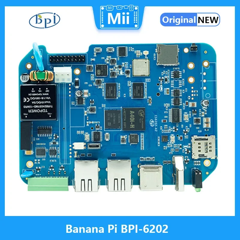 Banana Pi BPI-6202 Embedded board Allwinner A40I Cortex-A7 2G DDR3 8G eMMC 4G/5G full Netcom + WiFi