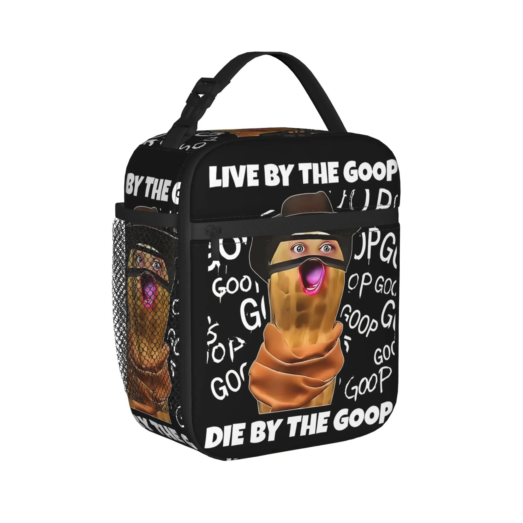 The Burnt Peanut Goop  Insulated Lunch Bags High Capacity Arc Raiders  Lunch Container Cooler Bag Lunch Box Tote