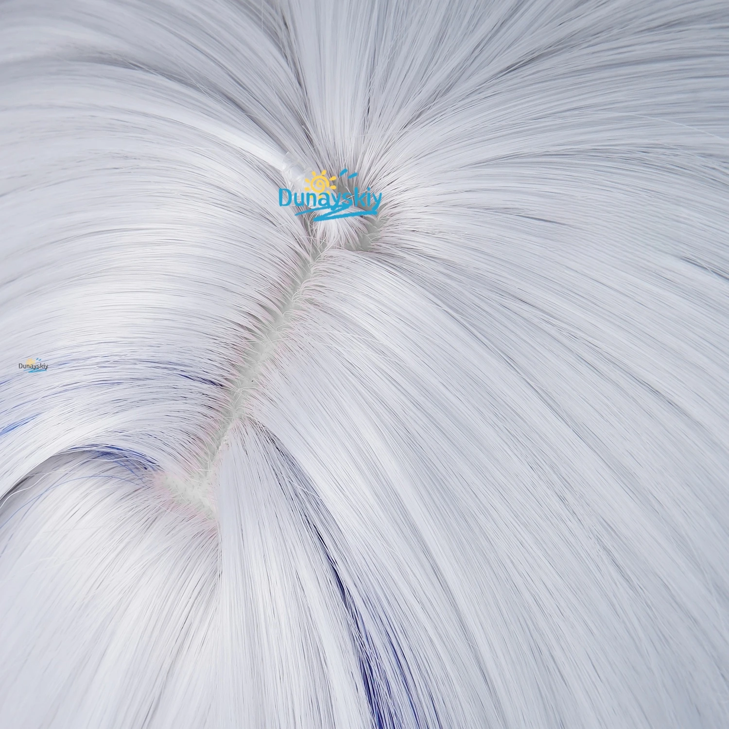 วิกผมคอสเพลย์กาลเบรนา สีเทาอมฟ - Anime Cosplay Blue Hair บทวิจารณ์และราคา