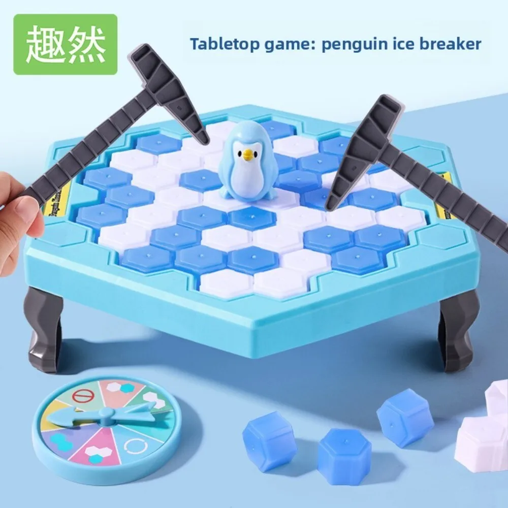 

Penguin Rescue Ice Block Puzzle Game Educational STEM Toy for Kids Boys Girls Develops Logic Focus Skills Winter Themed Activity