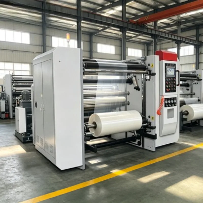 Jumbo Roll Slitting Machine for Thermal Paper Kraft Paper Slitter Rewinder with Roll Cutting Equipment for Receipt  