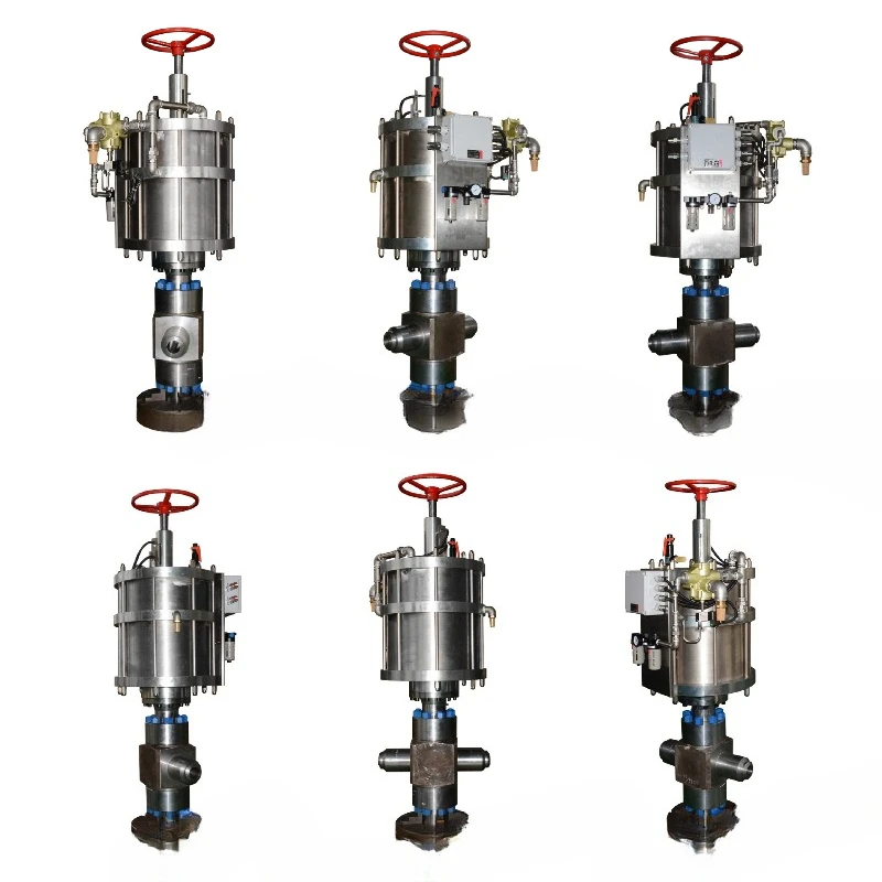 Pneumatic safety valve actuator