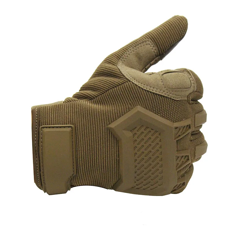 Touch Scree Taktische Handschuhe Herren Paintball Airsoft Outdoor Sport Schießen Wandern Rennen Polizei Vollfingerhandschuhe – Detail 11
