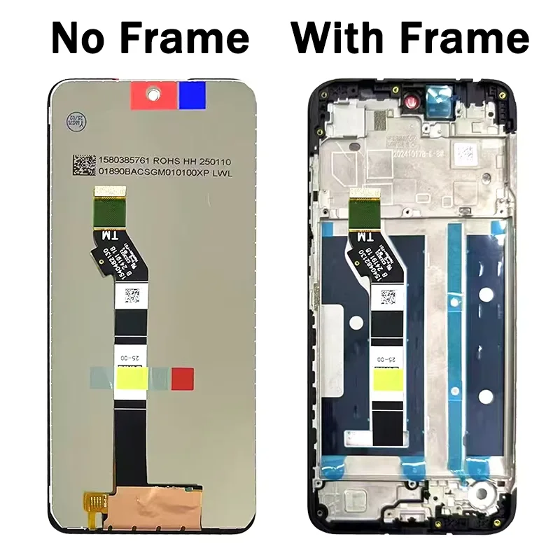6.67' For Motorola Moto G05 LCD Display Touch Screen with Frame