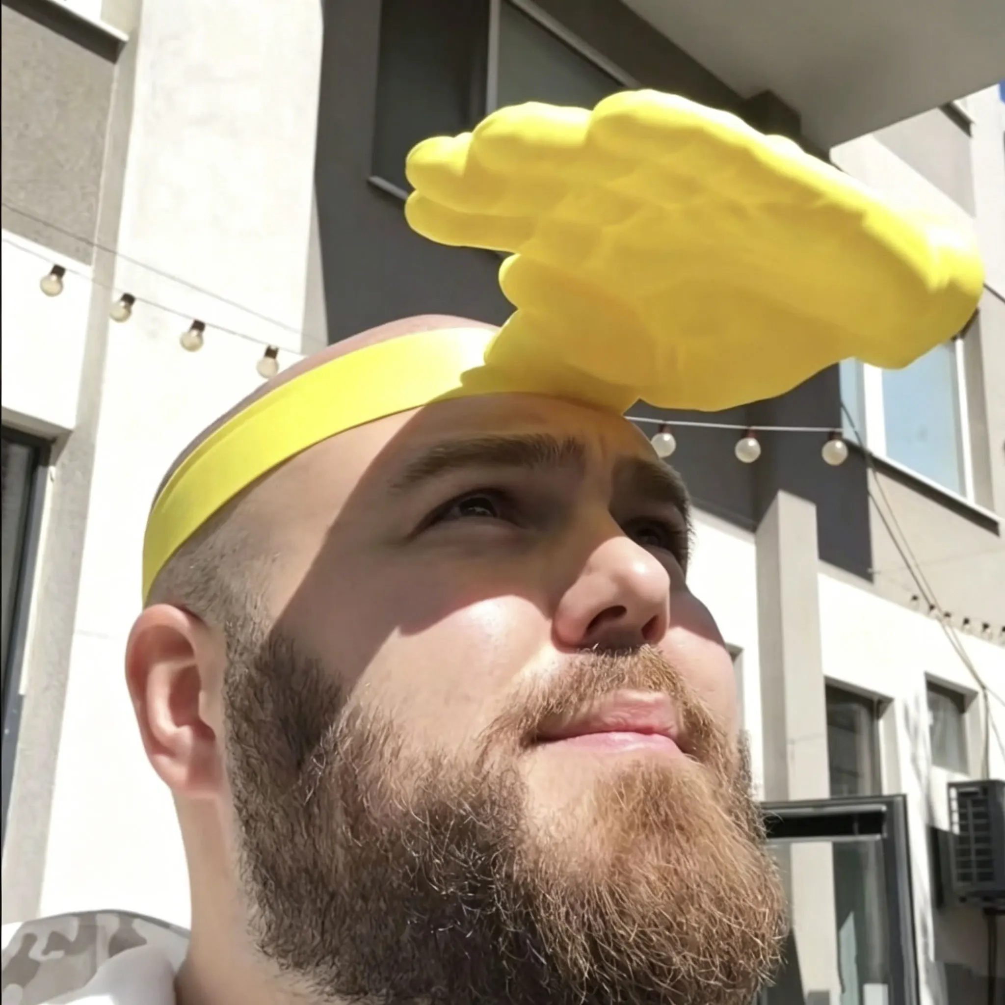 Novelty 3D Palm Sun Hat Funny Hand Shape Sun Visor Unisex Sun Shield For Outdoor Stadium Spectator Beach Concert Party Travel