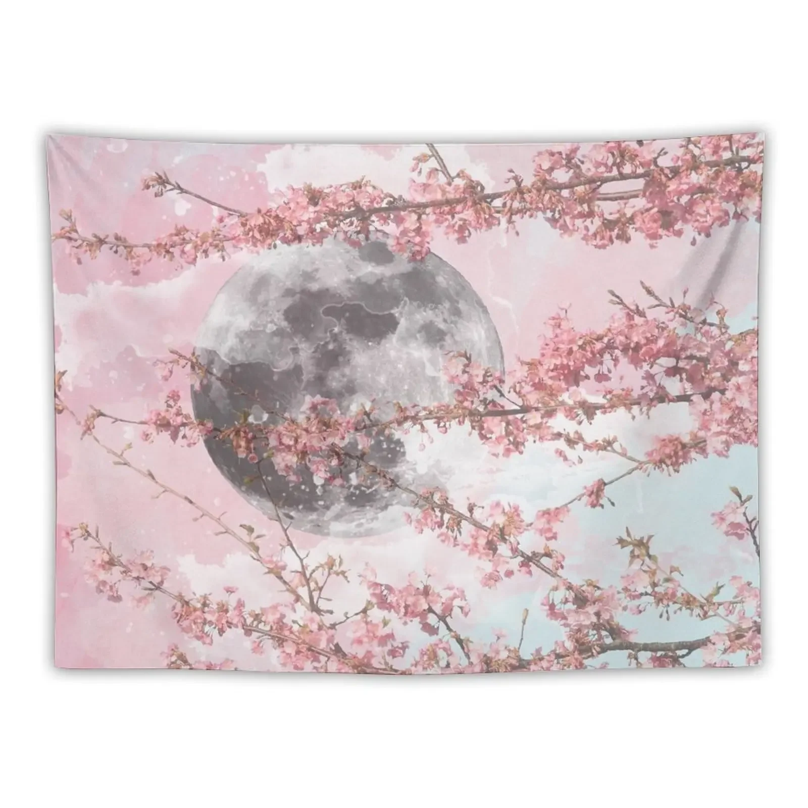 

Spring Moon Tapestry Bedrooms Decorations Wall Mural Christmas Decoration Tapestry