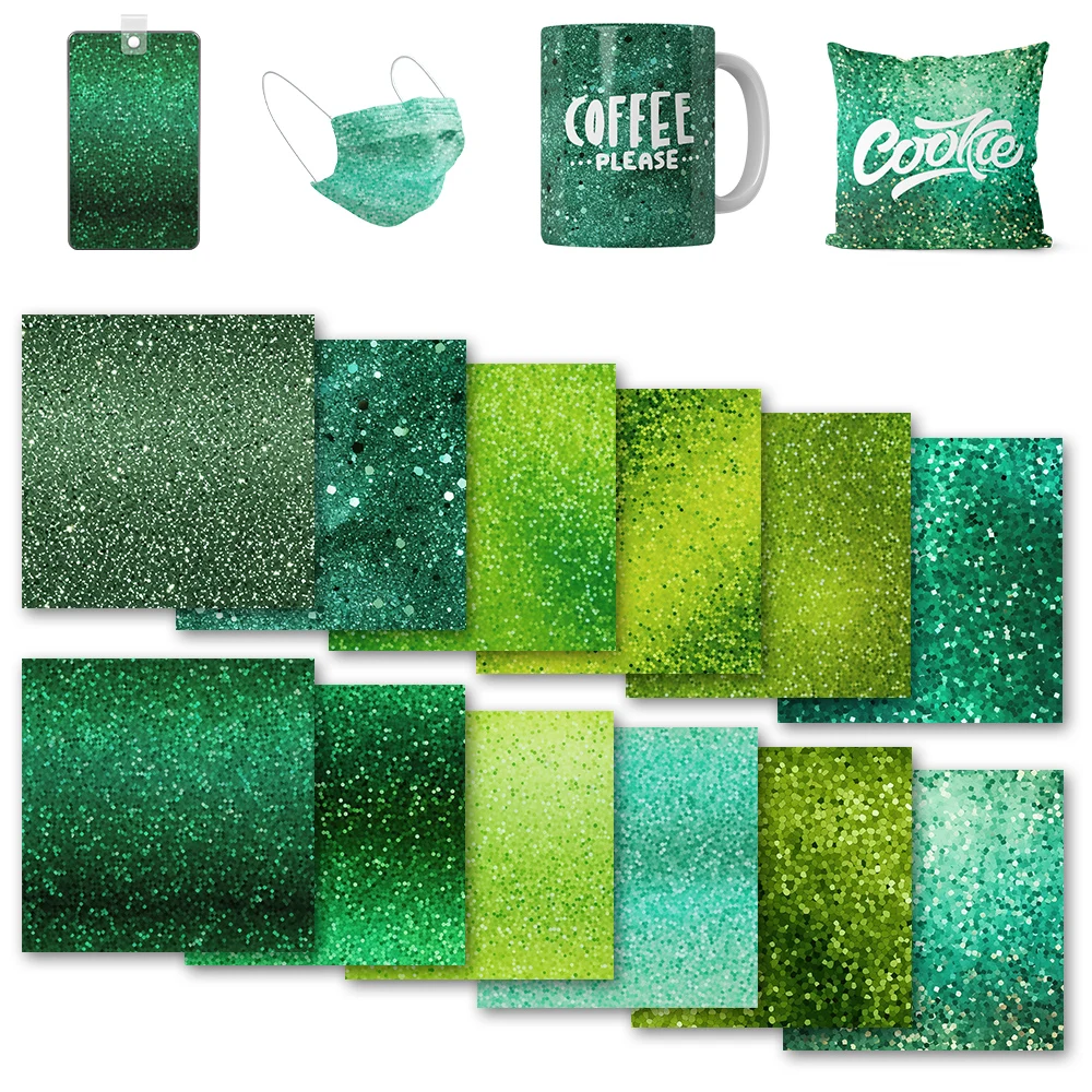 12 PCS Vinyl Paper Ink Transfer Sheets 12