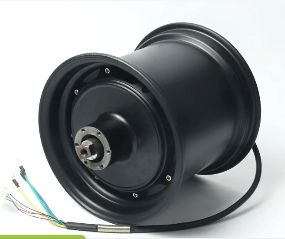 8 Inch 36V 48V 60V 72V Electric Motorcycle Wheel Hub Motor Disc Brake 800W 1000W 1500W