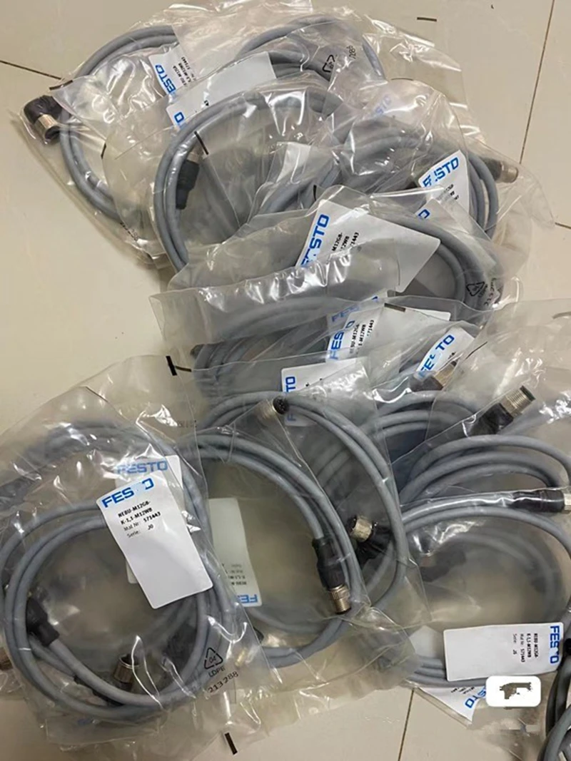 FESTO Type Valve island connection cable NEBL-M8G4-E-0.3 0.5 2 5 7.5 10 15-N-S-M8G4 8082904 8065102 8065117 8065115 8065121