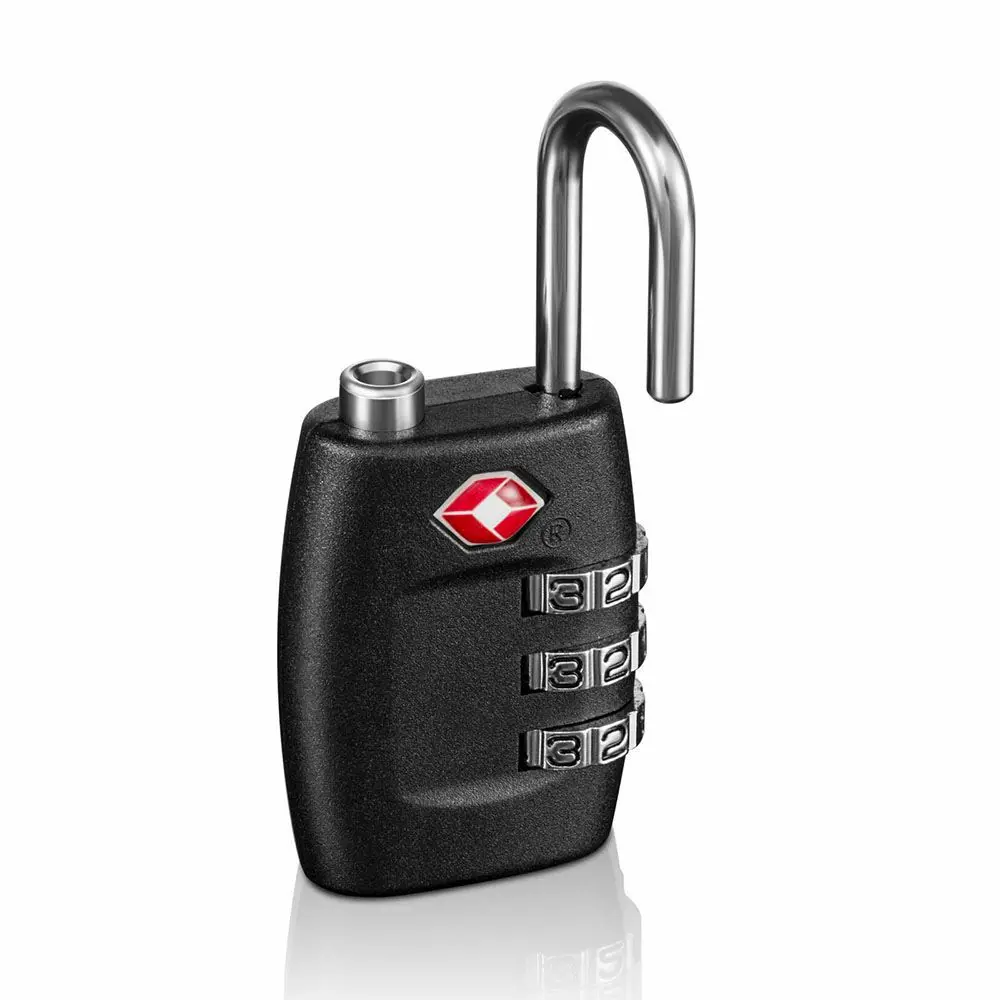 TSA Approved Luggage Code Lock Suitcase Duffle Bag Locker Combination Lock 3 Position Resettable Combination Lock