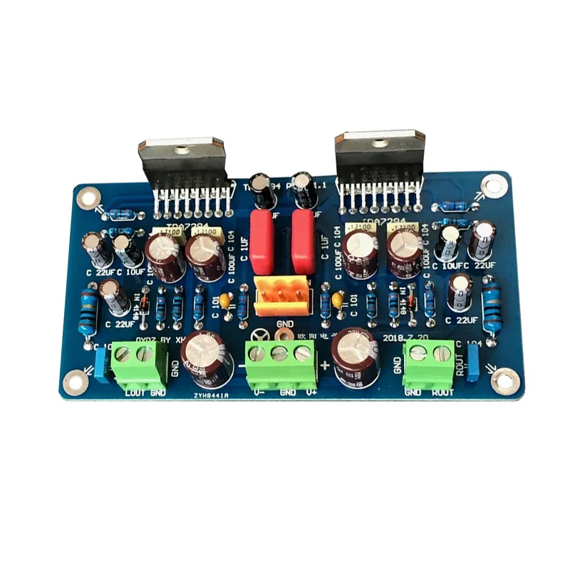 DLHiFi TDA7294 70Wx2 mocy Stereo amplifikator PCB gotowa płyta