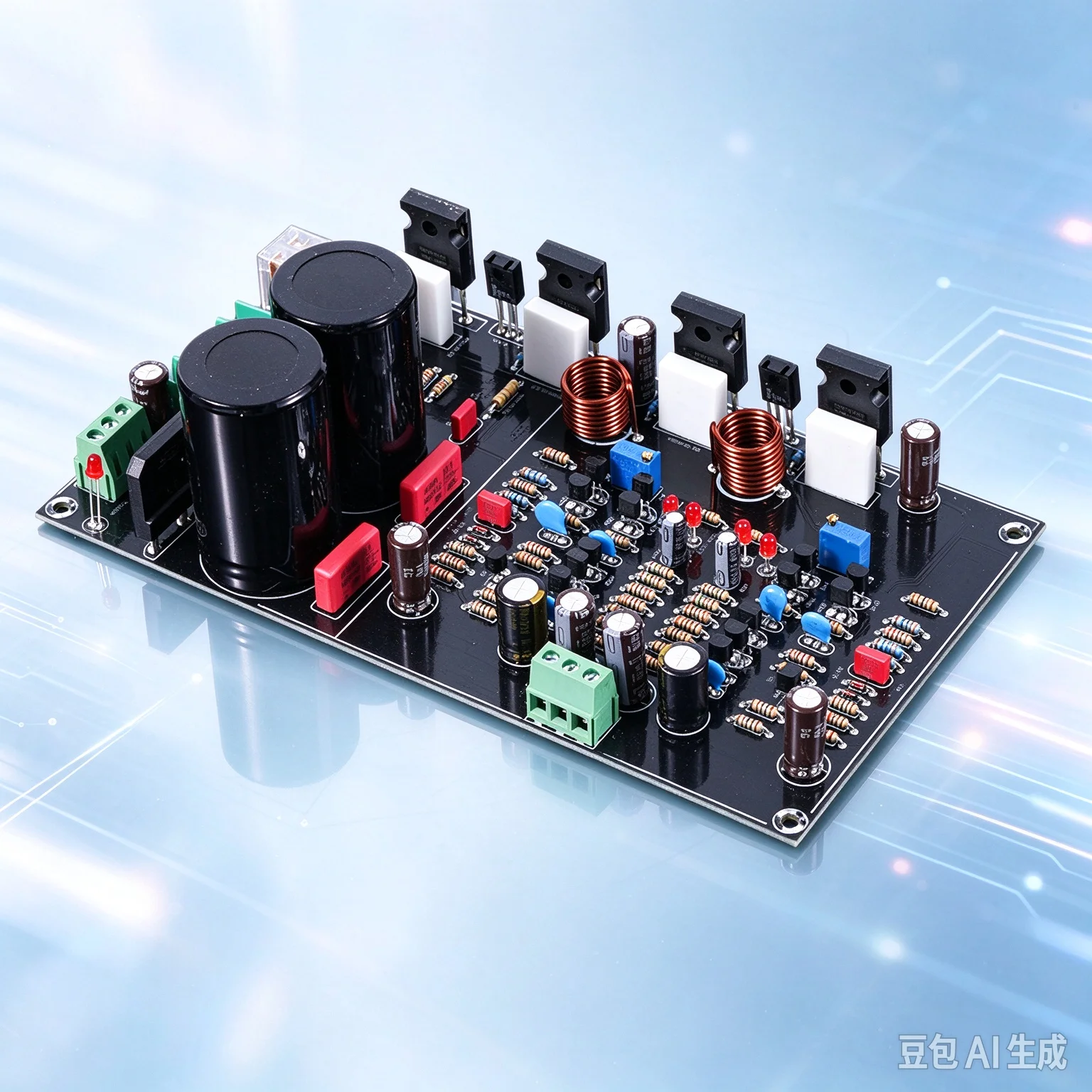 Build for Goldmund HIFI Amplifier Board Kit, FET Input & Output
