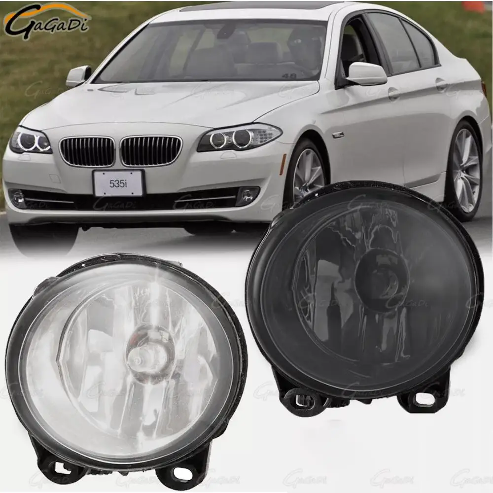 

For 2007-2013 BMW F10 E92 M-Package 5 Series Pair Bumper Lamps Fog Lights Clear Lens