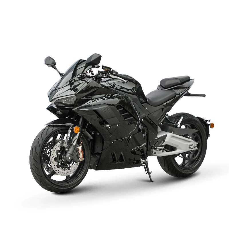 2025 Wuxi 96v 15000w Belt Drive Water-cooling System Mid Motor 150km/h Speed Racing Electric Motorcycle for Adult