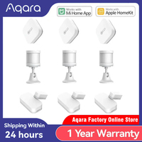 Aqara Window Door Sensor Temperature Humidity Human Body Motion Sensor Wireless Zigbee Smart home Kits For Xiaomi mijia Mi home