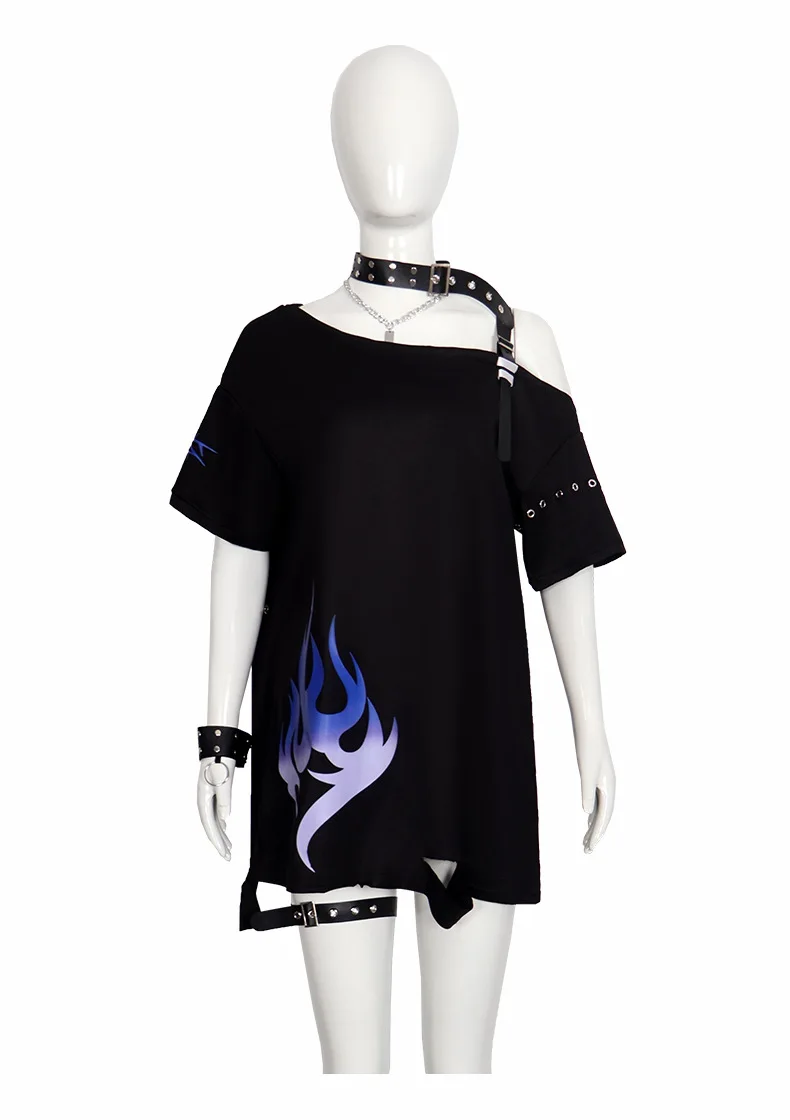 

Project SEKAI Shiraishi An Cosplay Costume Fuel Outfit Anime Role Play Clothing Stage Performance Wear