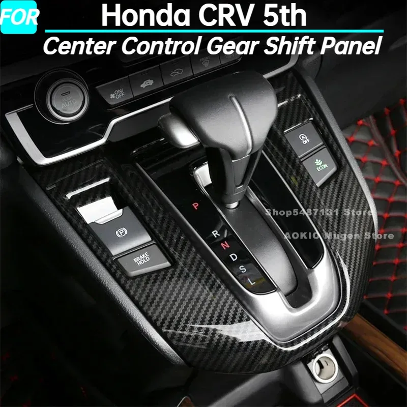 

Car Center Control Gear Shift Panel for Honda CRV 5th Interior Accessories 2017 2018 2019 2020 2021 2022 for Left Hand Drive