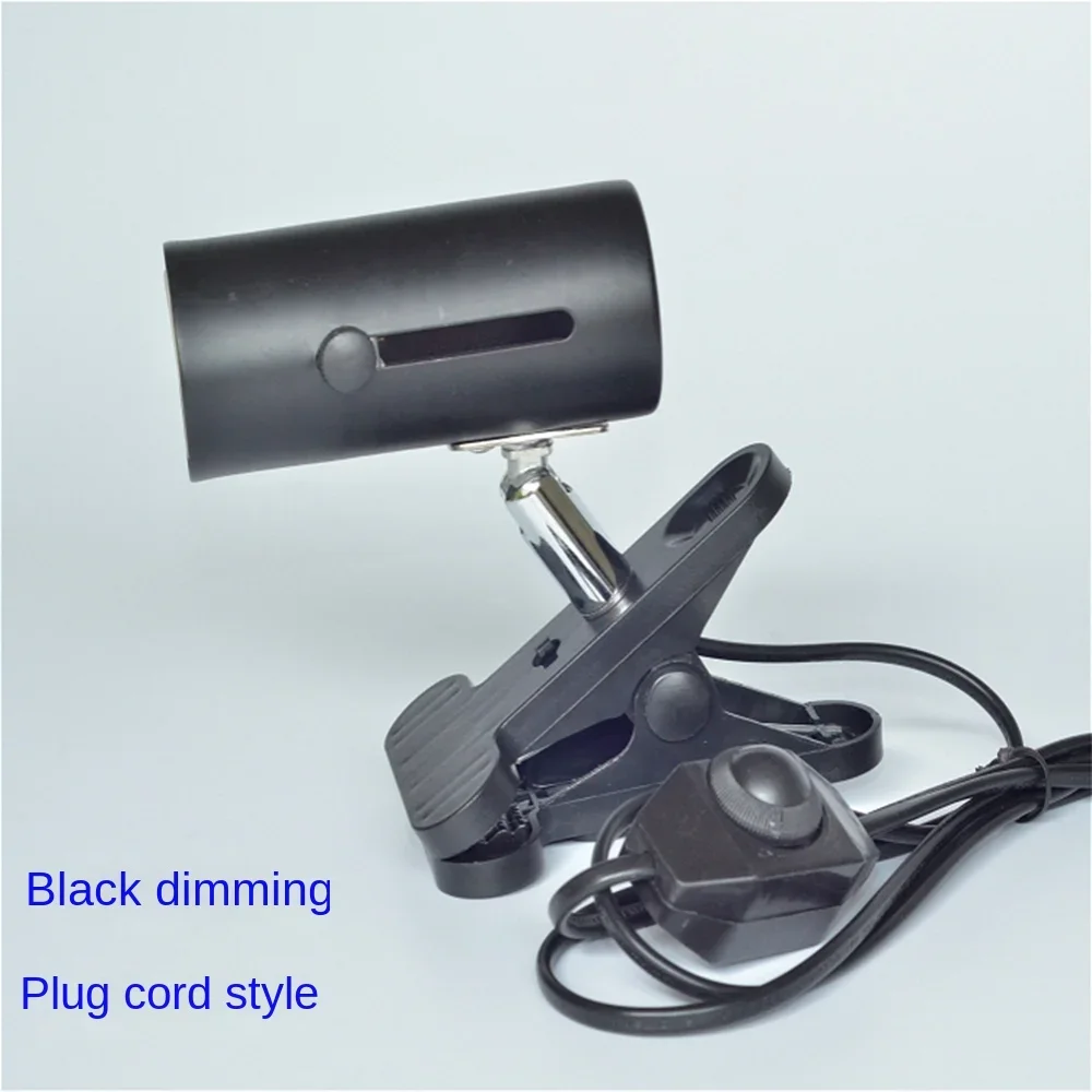 Portalámparas con Clip E27 con interruptor, lámpara LED para plantas, vitrina de belleza, Bombilla de incubadora de Acuario, luz infrarroja de