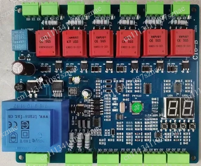 Thyristor Phase-Shifting Trigger Board Three Phase Rectifier Cabinet, Control Board for Industrial Power Regulation Use