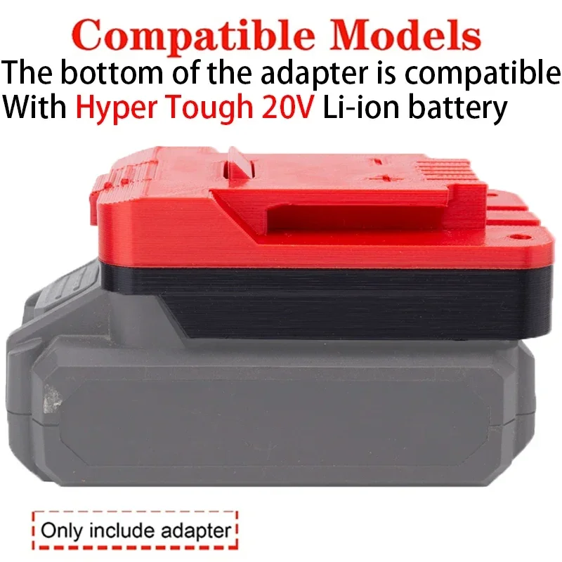 Adapter/Converter for Bauer 20V Li-Ion tools to Hyper Tough 20V Li-Ion Battery Adapter Power Tool Accessories