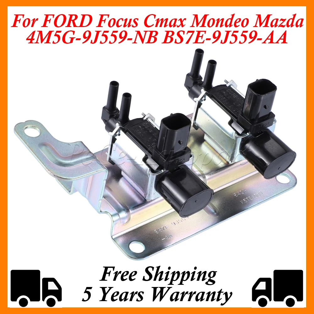 

Для FORD Focus Cmax Mondeo Mazda 3 5 6 CX7 вакуумный электромагнитный клапан впускного коллектора 4M5G9J559NB 4M5G-9J559-NB BS7E-9J559-AA